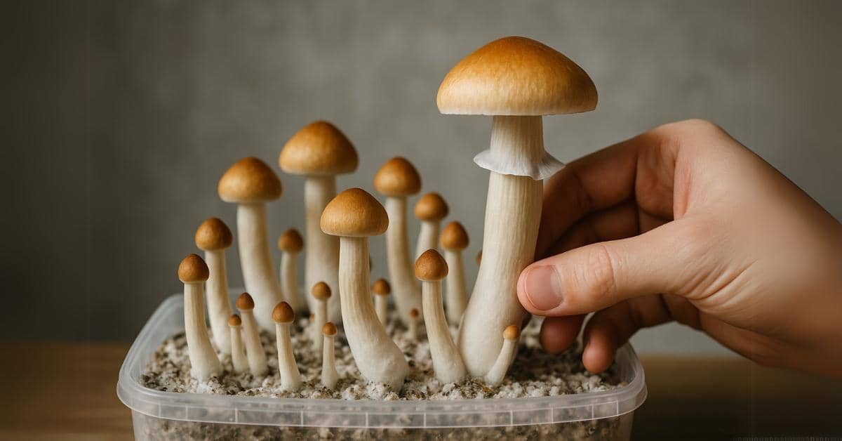 Cover Image for How to Grow Mushrooms at Home As A Beginner