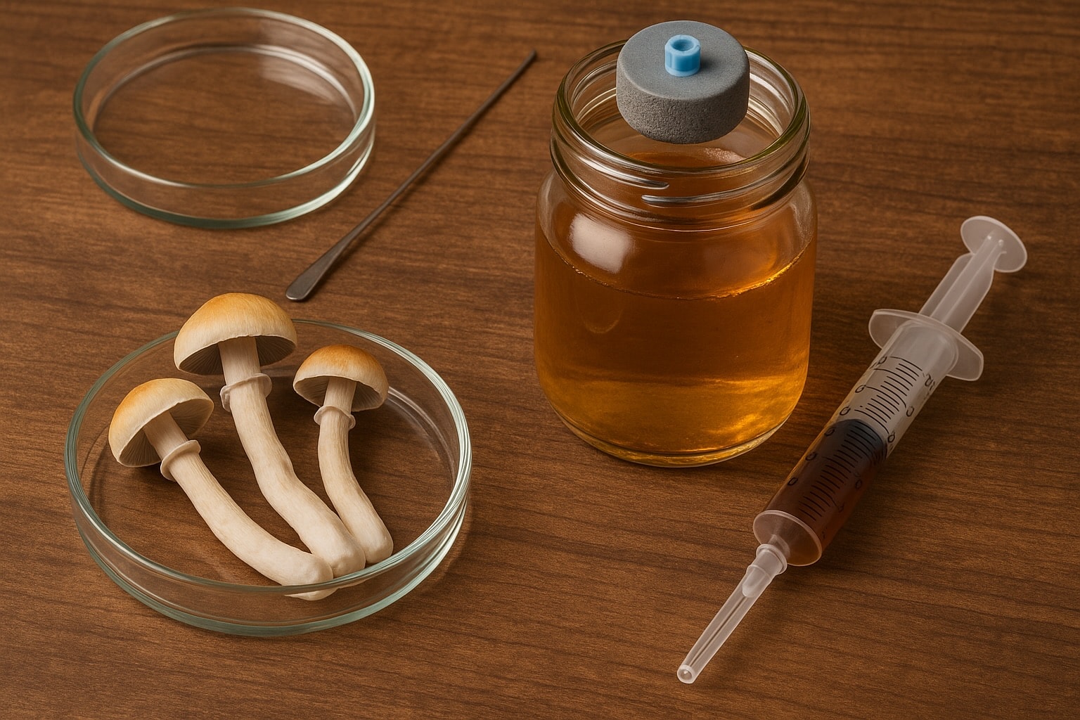 Cover Image for Ultimate Guide to Magic Mushroom Liquid Culture Techniques